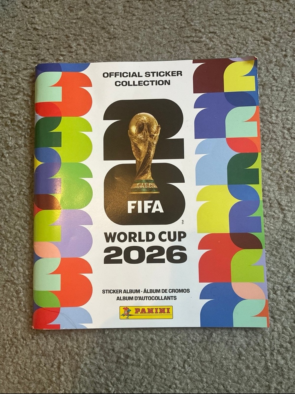 Panini FIFA World Cup 2026 Official Sticker Collector Booklet Album
